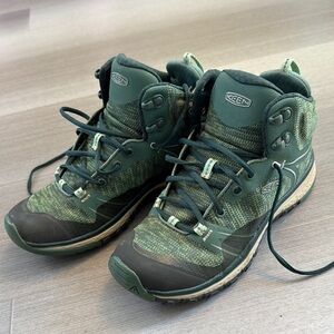 Keen Green Terradora Waterproof Mid Hiking Boots